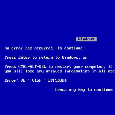 BlueScreenODeath